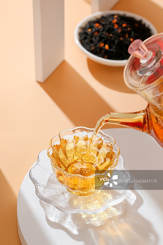 红茶茶汤茶水图片素材