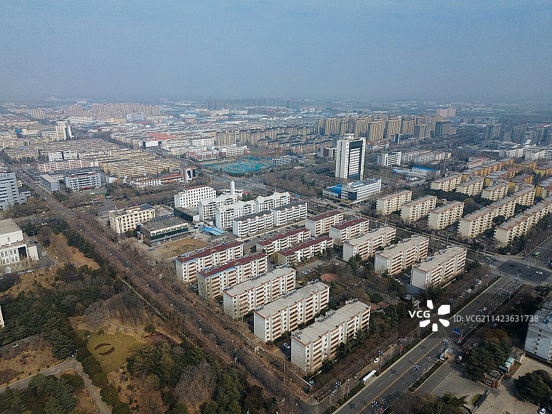 鹤壁 新世纪广场 淇滨区 淇滨大道 九州路图片素材