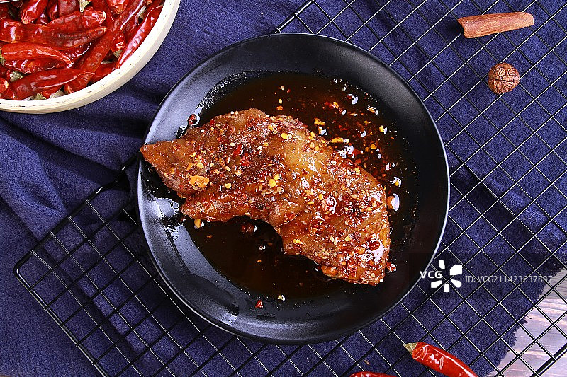 麻辣猪蹄图片素材