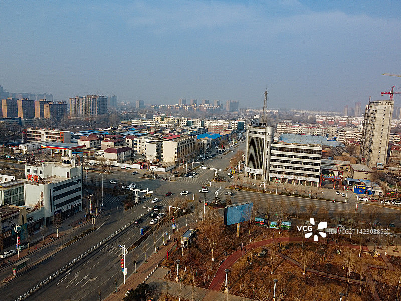 卫辉市 卫州湖 卫州路 比干大道 建设路图片素材