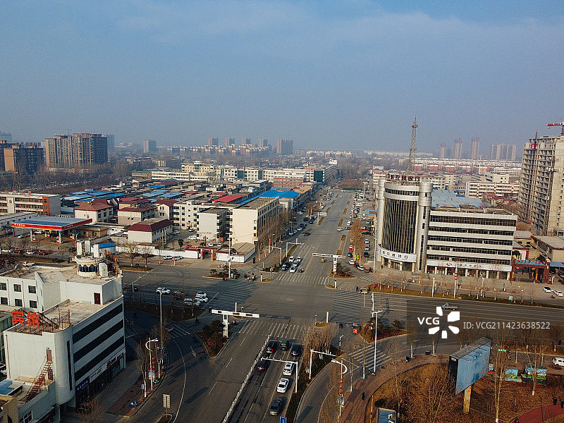 卫辉市 卫州湖 卫州路 比干大道 建设路图片素材