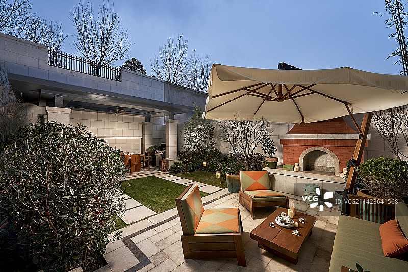 住宅庭院图片素材