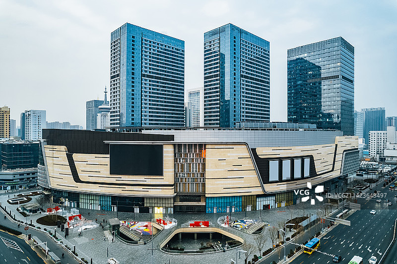 河北石家庄桥西区万象城商圈图片素材