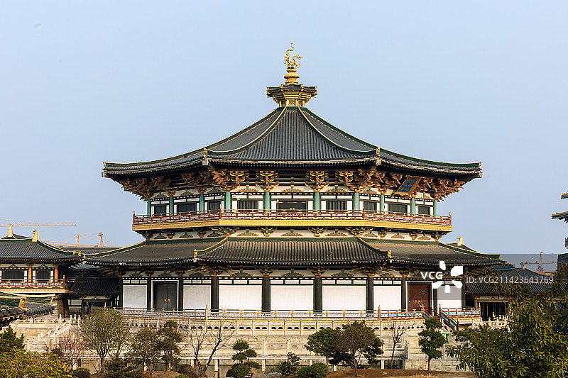 襄阳唐城影视基地·花萼相辉楼图片素材