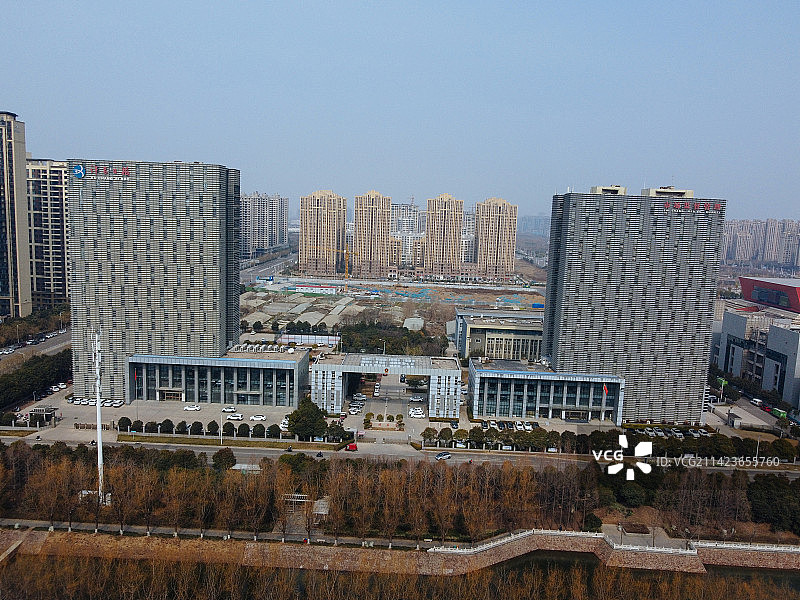 许昌 魏都区 科技广场 天宝东路 魏文路 IFC信通图片素材