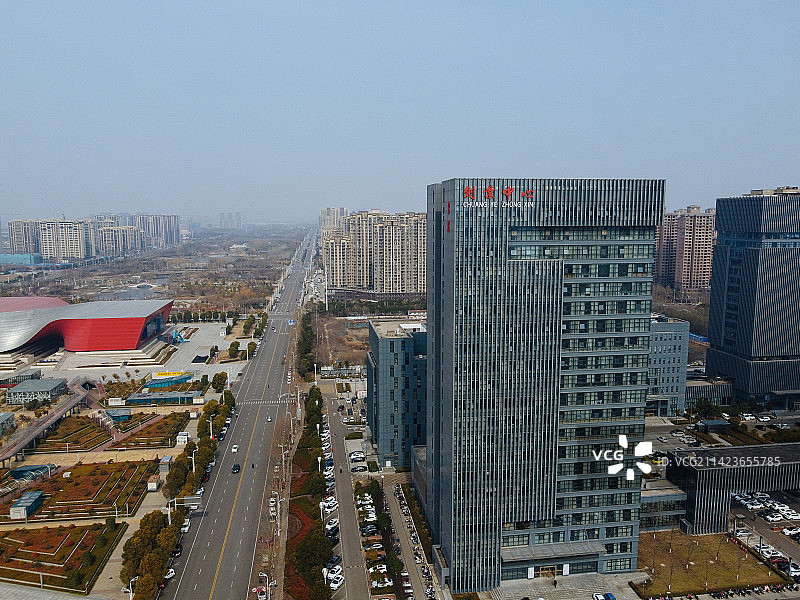 许昌 魏都区 科技广场 天宝东路 魏文路 IFC信通图片素材