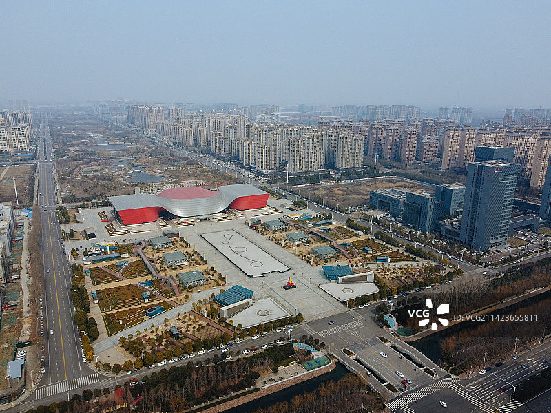 许昌 魏都区 科技广场 天宝东路 魏文路 IFC信通图片素材