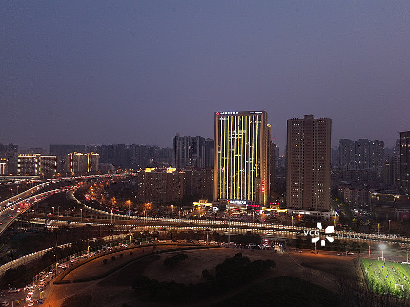 郑州 金水区 大玉米 国际会展中心 艺术中心 如意湖 中央商务区图片素材