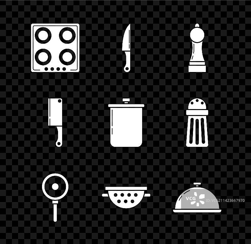 燃气灶刀具厨房用品图片素材