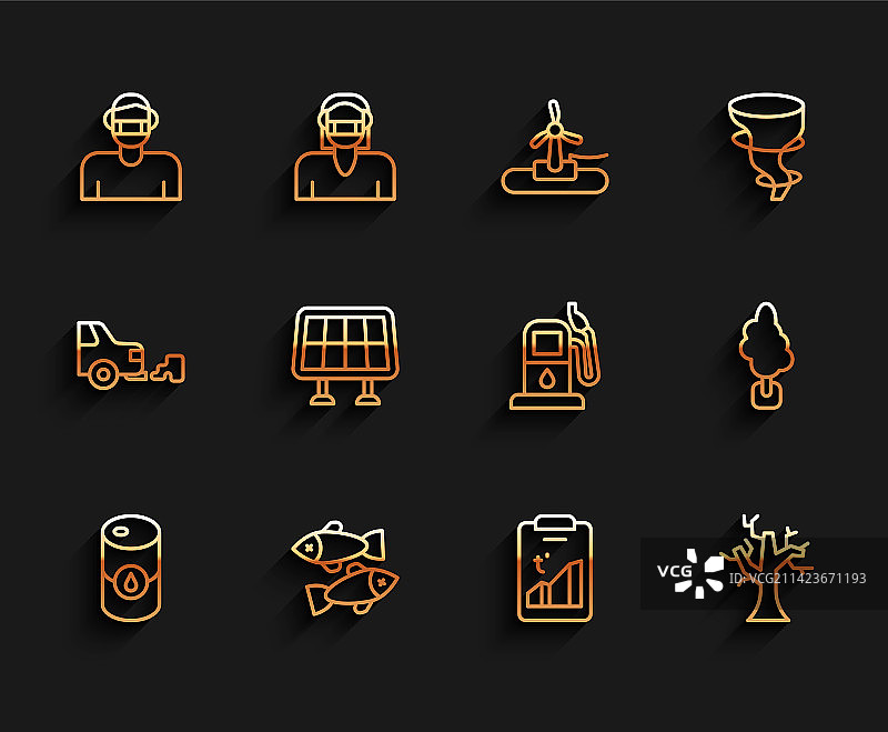 油桶死鱼防护面罩图片素材