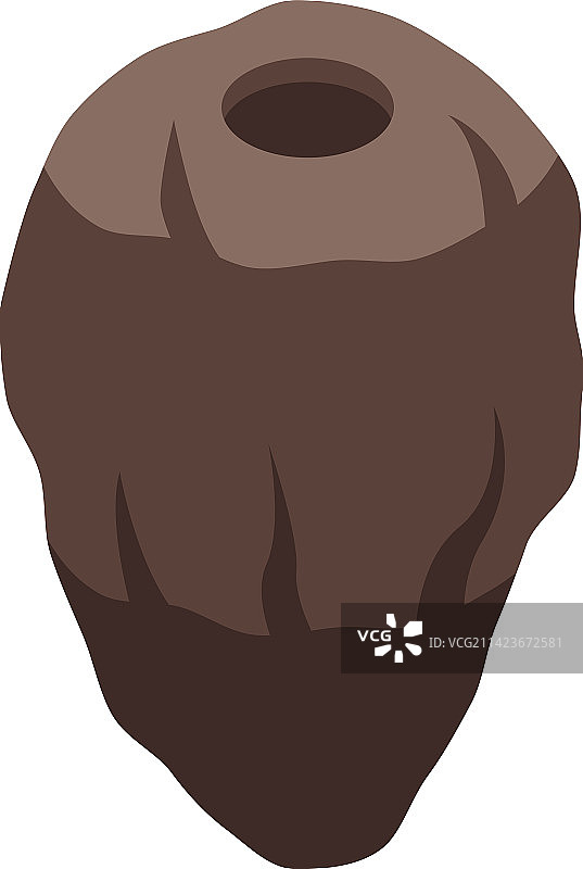 枣椰果图标2.5D甜点图片素材