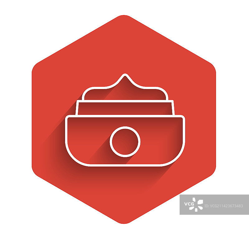 白色线条发型定型啫喱或发蜡图标图片素材