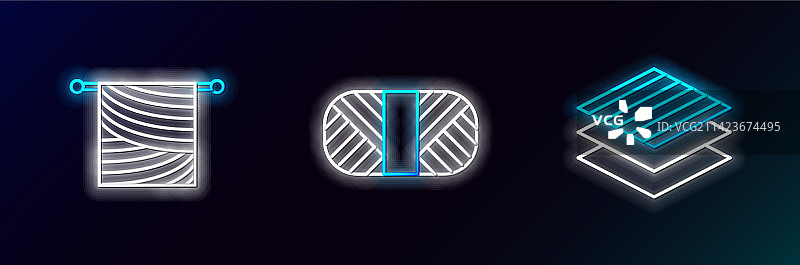 纺织面料卷针织缝纫图片素材