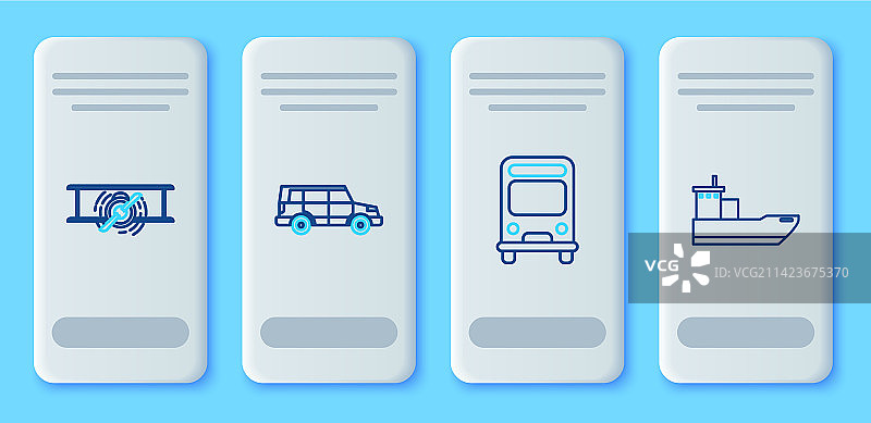 越野车、巴士、复古老爷车系列图片素材