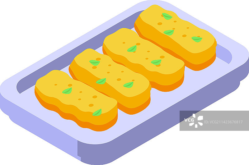 肉串土豆等距奶酪图标图片素材