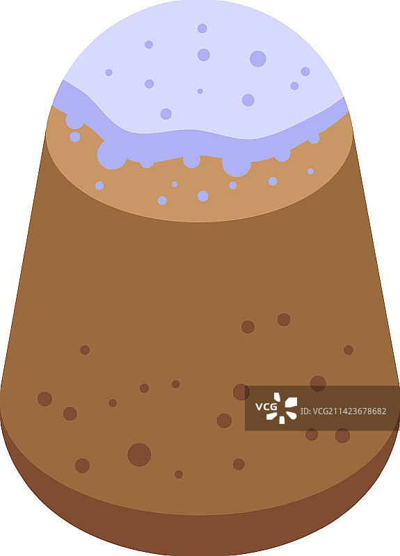 复活节蛋糕图标2.5D甜点图片素材