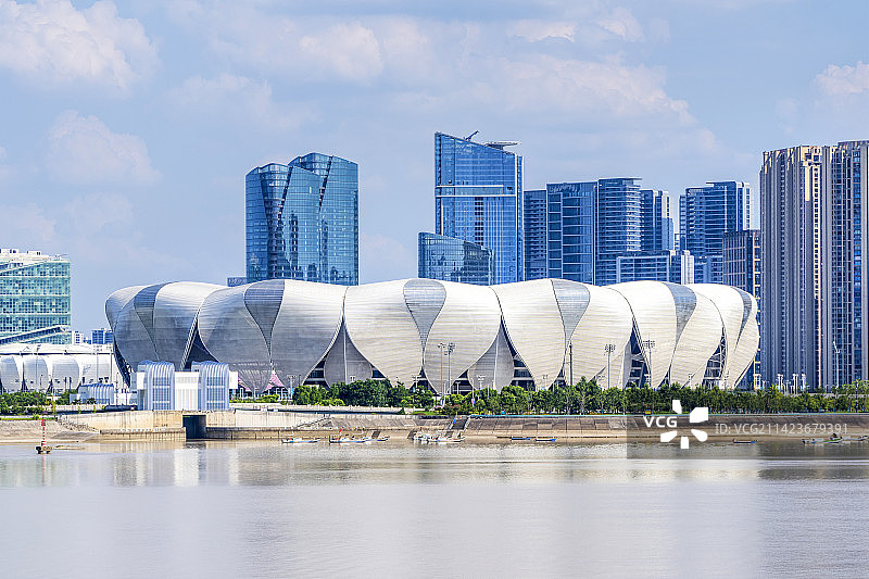 杭州奥体博览城主体育场图片素材