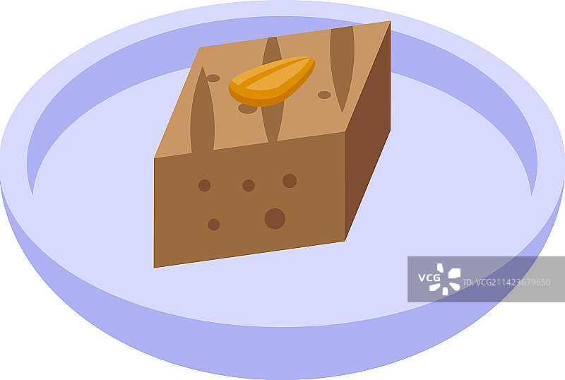 家庭哈尔瓦图标2.5D食物图片素材