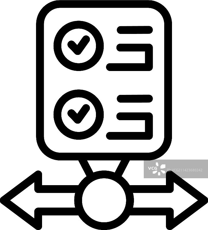 方向关键点轮廓商业图标图片素材