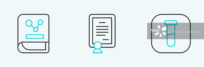 试管烧瓶化学书本banner图片素材