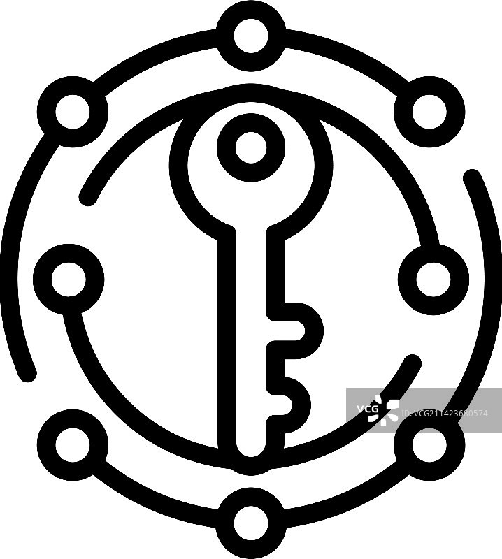 关键点图标轮廓列表检查图片素材