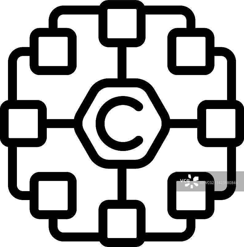 胶原蛋白配方细胞霜轮廓图标图片素材