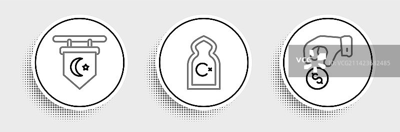 捐赠或支付天课之星图案图片素材