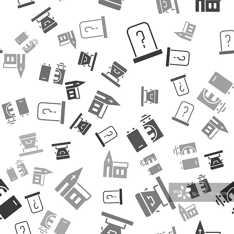 墓地，墓碑，棺材和火葬场图片素材