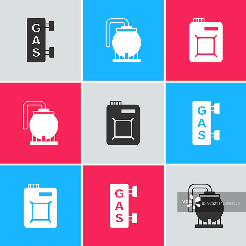 加油站储油罐存储装置图片素材