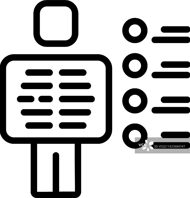 病人图标轮廓急诊室图片素材