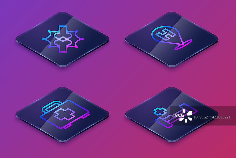 2.5D线条关节痛膝盖痛急救图片素材