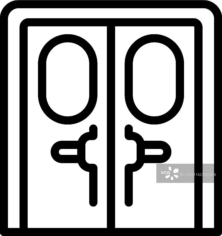 船舶门图标玻璃设计图片素材