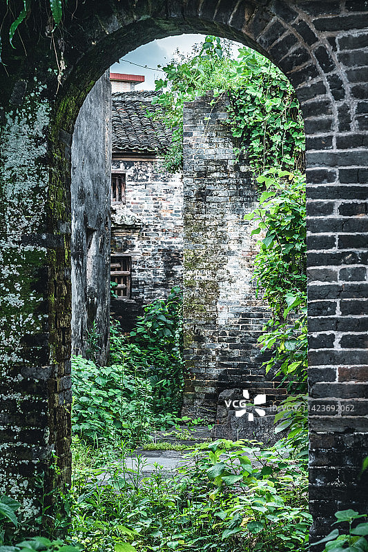 广东清远连州冲口古村图片素材