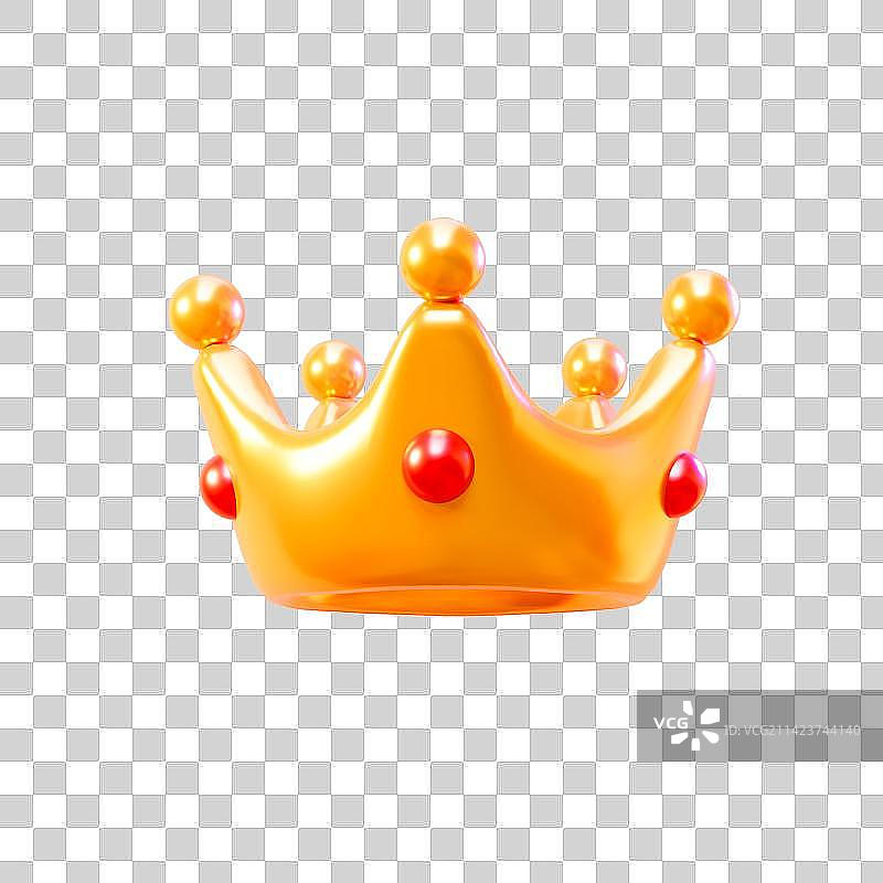 3D立体皇冠妇女节元素图片素材