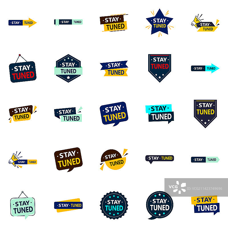 敬请期待：25款精彩设计等你来图片素材