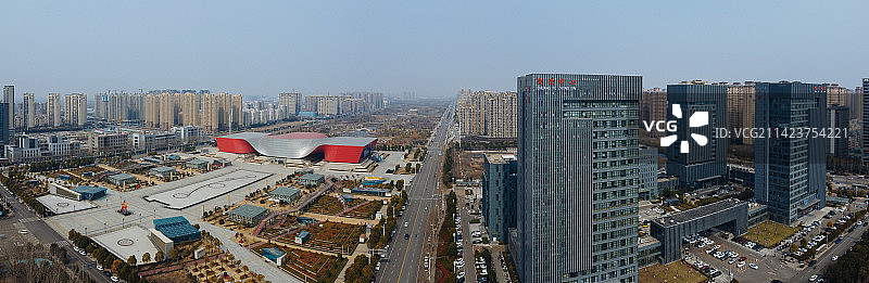 许昌 魏都区 科技广场 天宝东路 魏文路 IFC信通图片素材