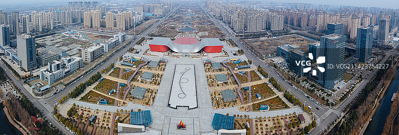 许昌 魏都区 科技广场 天宝东路 魏文路 IFC信通图片素材
