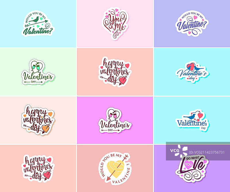 情人节爱的细节排版图片素材