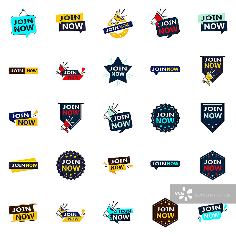 立即加入：25个引人注目的排版banner图片素材