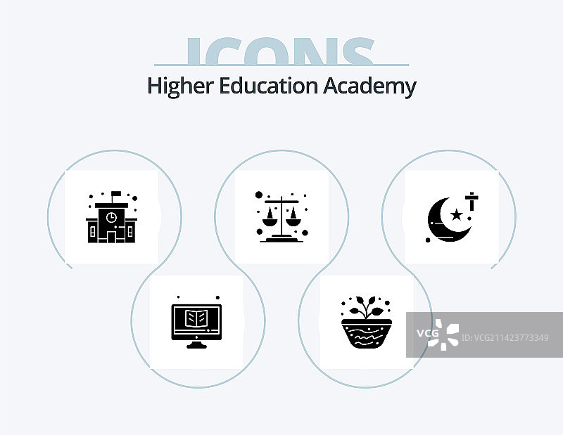 学院字形图标包5宗教图标设计图片素材