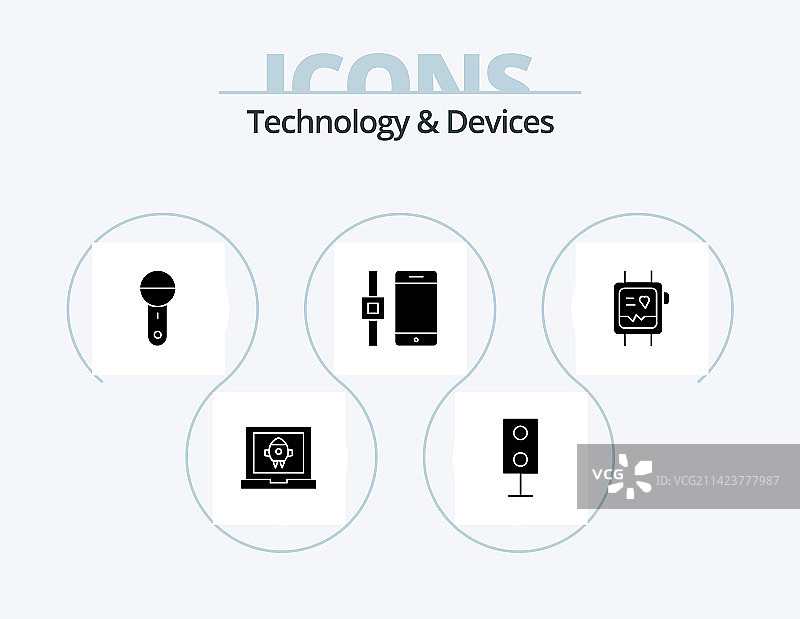设备标志图标包5之健身手环设计图片素材