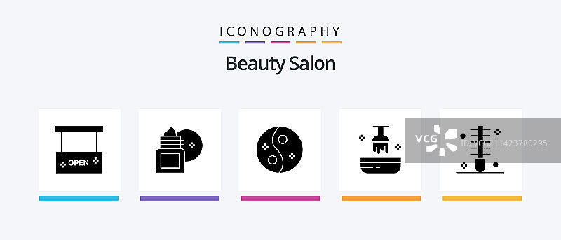 美容院发型图标合集图片素材
