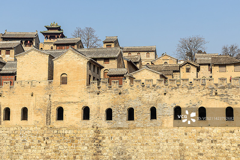 山西晋城湘峪古堡图片素材