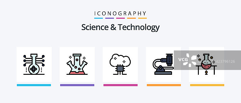 科技线条填充5图标包图片素材