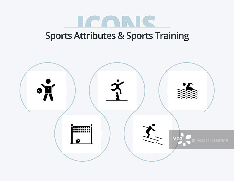 体育属性与体育培训标志图标图片素材
