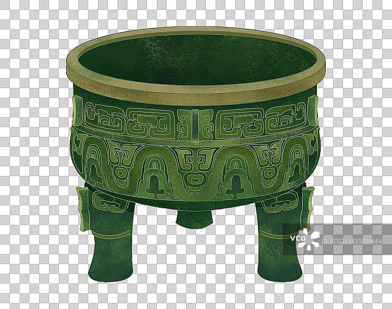 青铜器鼎免抠元素图片素材