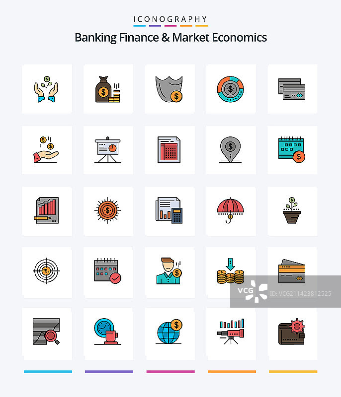 创意银行金融市场经济25周年图片素材