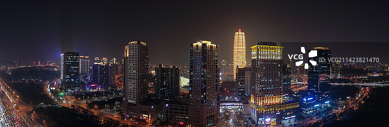 郑州 金水区 大玉米 国际会展中心 艺术中心 如意湖 中央商务区图片素材