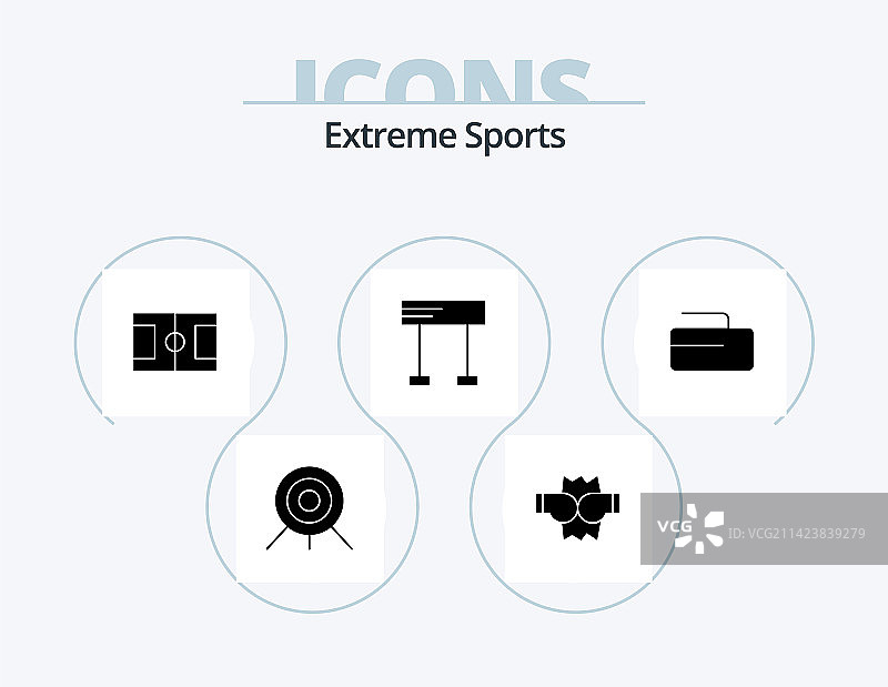 运动字形图标包5图标设计图片素材