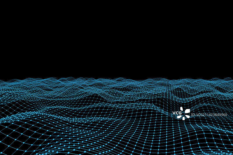 三维科技线条背景图片素材